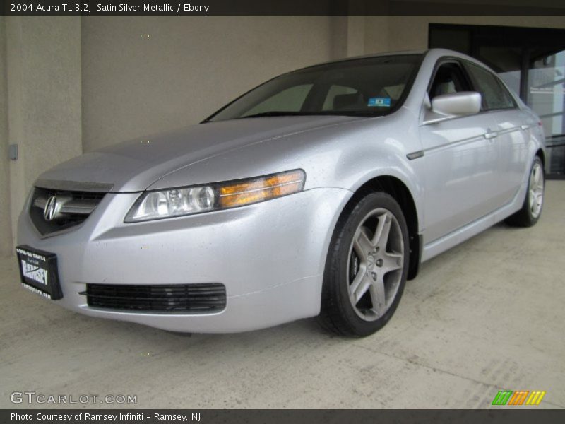 Satin Silver Metallic / Ebony 2004 Acura TL 3.2