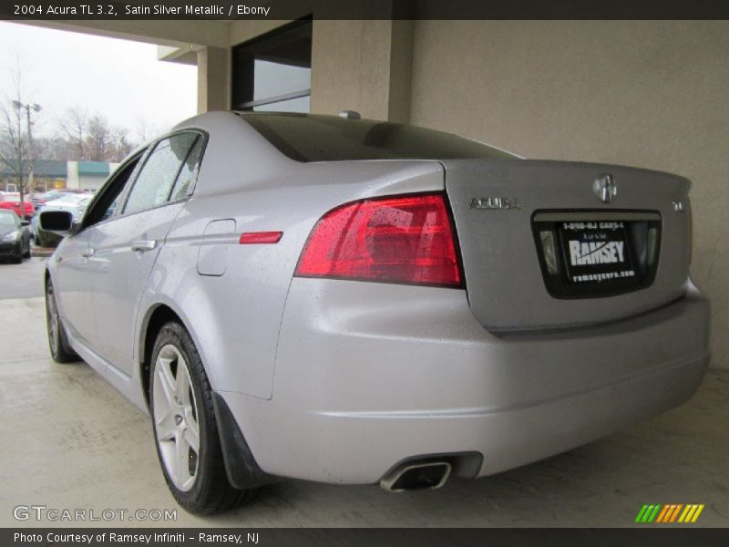 Satin Silver Metallic / Ebony 2004 Acura TL 3.2