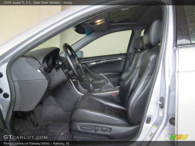 Satin Silver Metallic / Ebony 2004 Acura TL 3.2