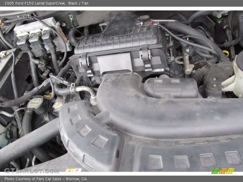 Black / Tan 2005 Ford F150 Lariat SuperCrew