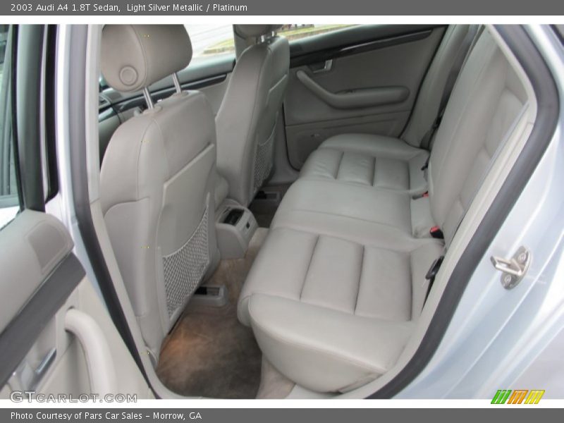  2003 A4 1.8T Sedan Platinum Interior