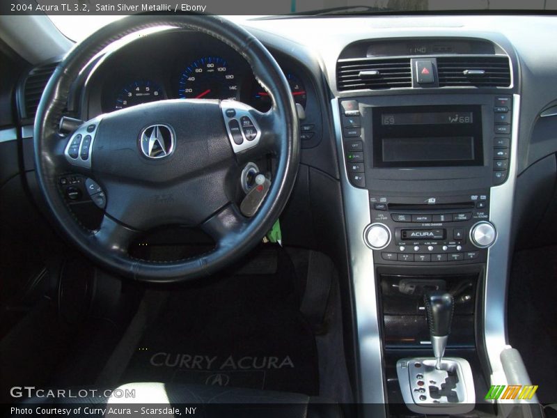 Satin Silver Metallic / Ebony 2004 Acura TL 3.2