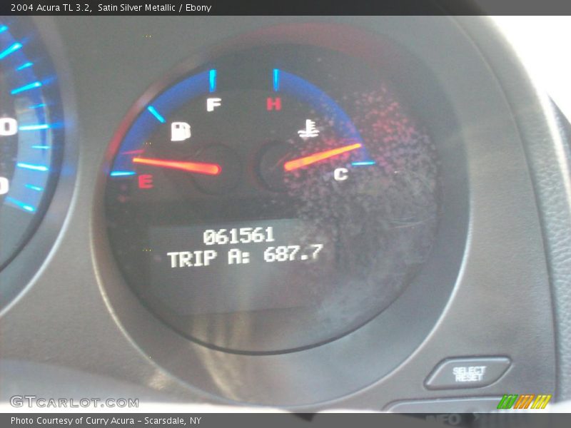 Satin Silver Metallic / Ebony 2004 Acura TL 3.2