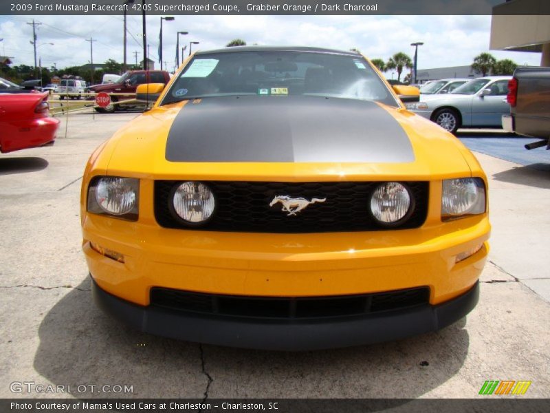  2009 Mustang Racecraft 420S Supercharged Coupe Grabber Orange