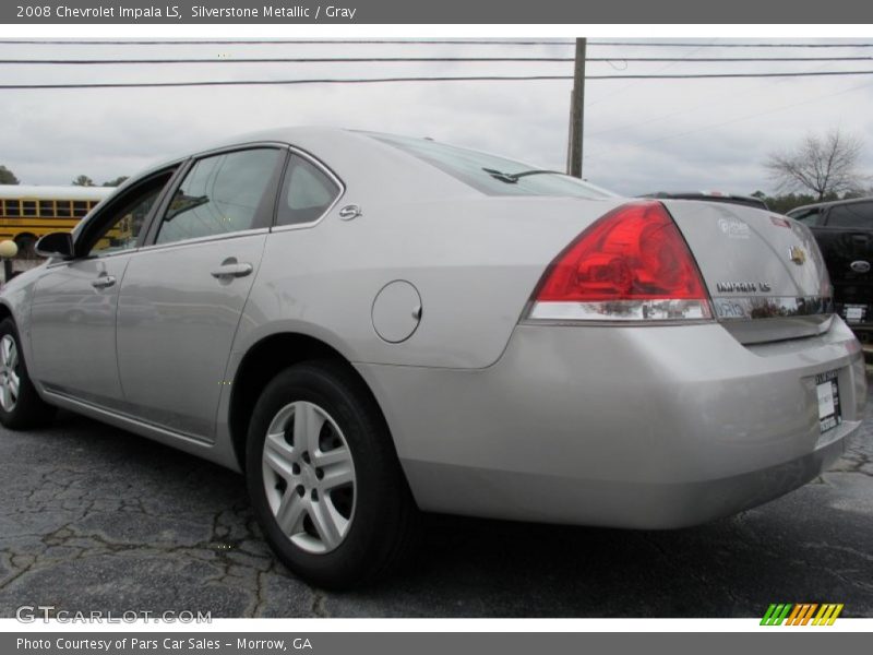 Silverstone Metallic / Gray 2008 Chevrolet Impala LS