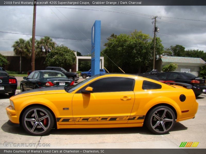 2009 Mustang Racecraft 420S Supercharged Coupe Grabber Orange