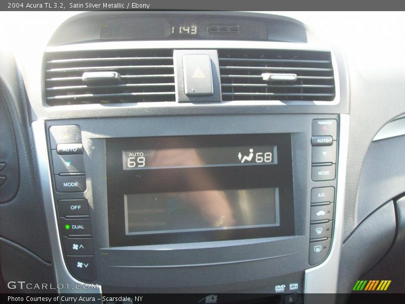 Satin Silver Metallic / Ebony 2004 Acura TL 3.2