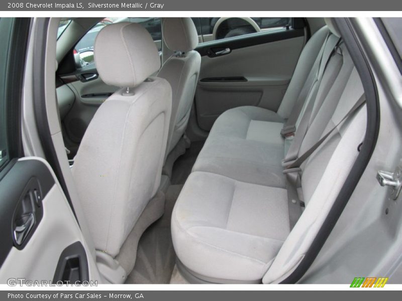 Silverstone Metallic / Gray 2008 Chevrolet Impala LS