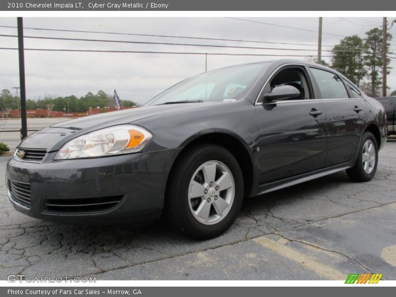 Cyber Gray Metallic / Ebony 2010 Chevrolet Impala LT