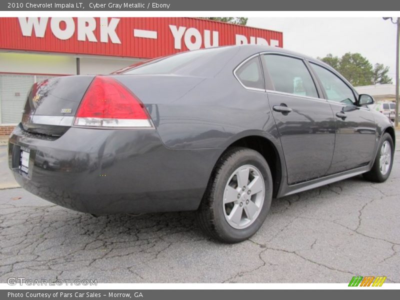 Cyber Gray Metallic / Ebony 2010 Chevrolet Impala LT