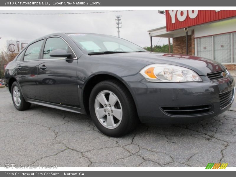 Cyber Gray Metallic / Ebony 2010 Chevrolet Impala LT