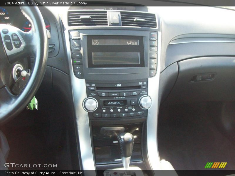 Satin Silver Metallic / Ebony 2004 Acura TL 3.2