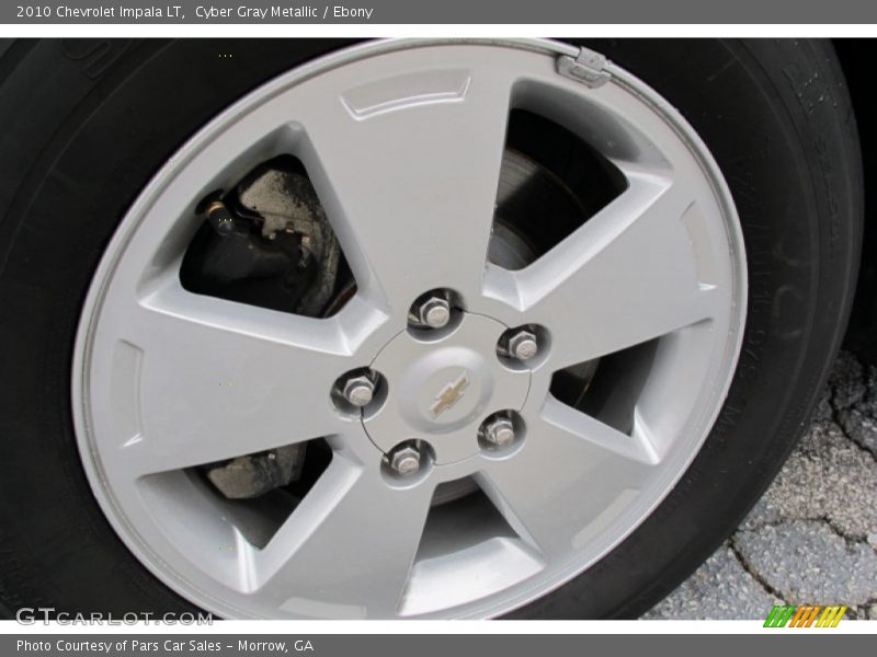 Cyber Gray Metallic / Ebony 2010 Chevrolet Impala LT