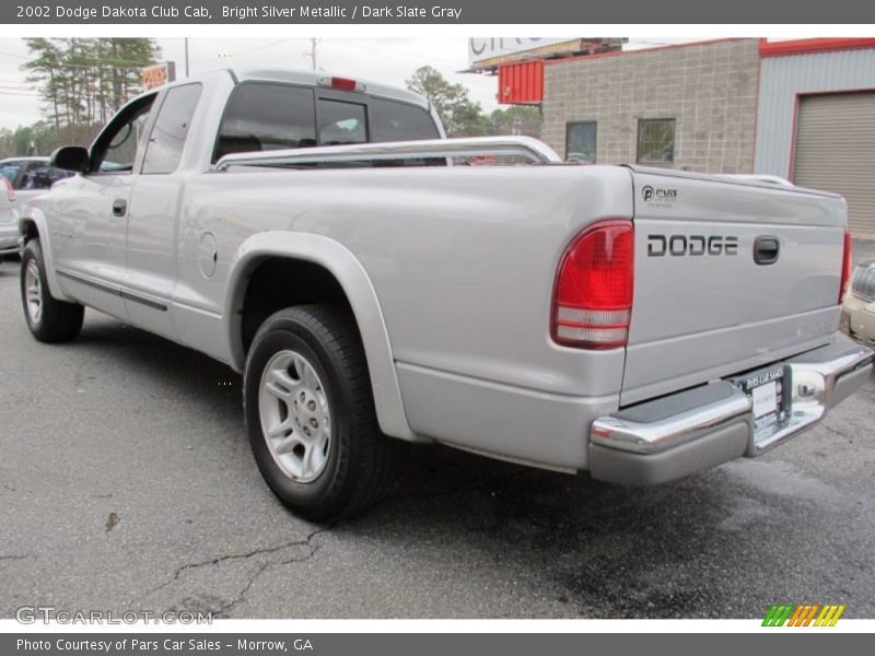 Bright Silver Metallic / Dark Slate Gray 2002 Dodge Dakota Club Cab