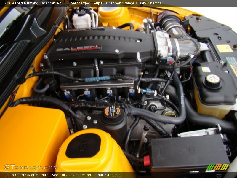  2009 Mustang Racecraft 420S Supercharged Coupe Engine - 4.6 Liter Saleen Supercharged SOHC 24-Valve VVT V8