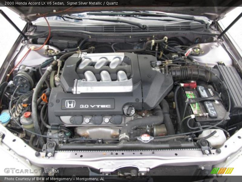  2000 Accord LX V6 Sedan Engine - 3.0L SOHC 24V VTEC V6