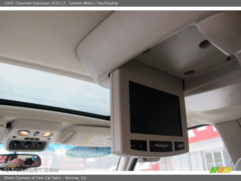 Summit White / Tan/Neutral 2005 Chevrolet Suburban 1500 LT