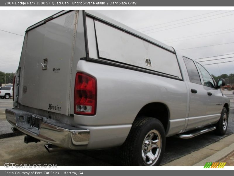 Bright Silver Metallic / Dark Slate Gray 2004 Dodge Ram 1500 ST Quad Cab