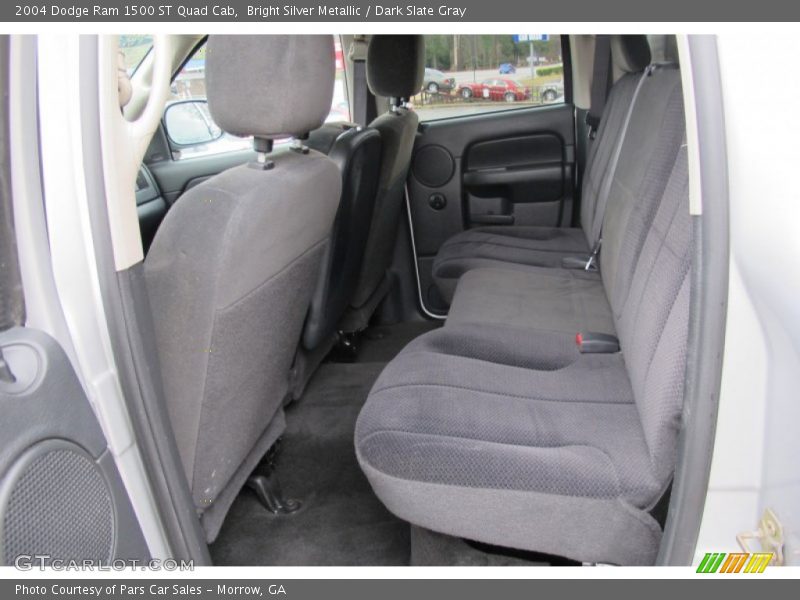Bright Silver Metallic / Dark Slate Gray 2004 Dodge Ram 1500 ST Quad Cab