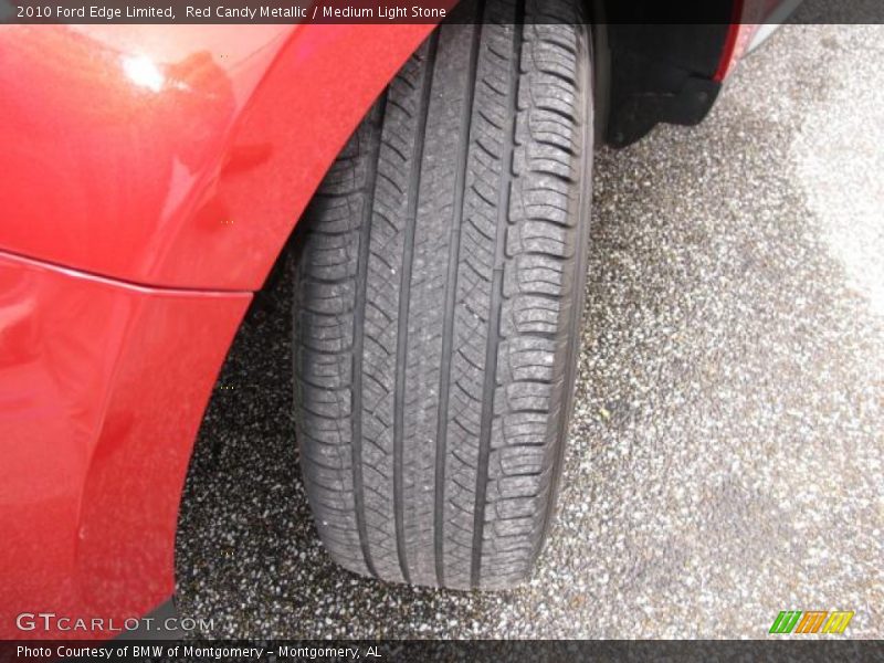 Red Candy Metallic / Medium Light Stone 2010 Ford Edge Limited