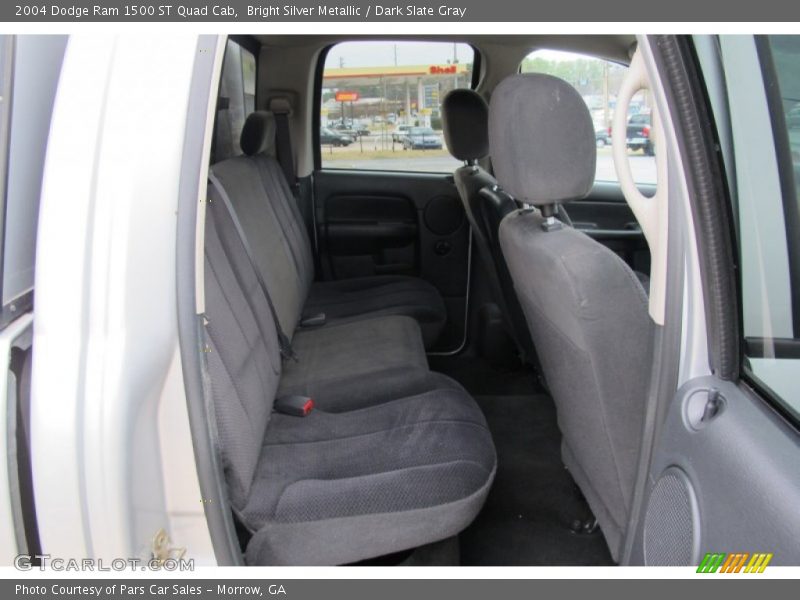 Bright Silver Metallic / Dark Slate Gray 2004 Dodge Ram 1500 ST Quad Cab