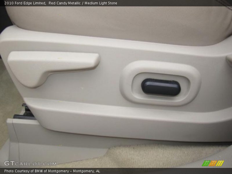 Red Candy Metallic / Medium Light Stone 2010 Ford Edge Limited