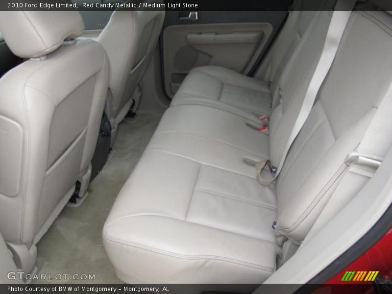 Red Candy Metallic / Medium Light Stone 2010 Ford Edge Limited