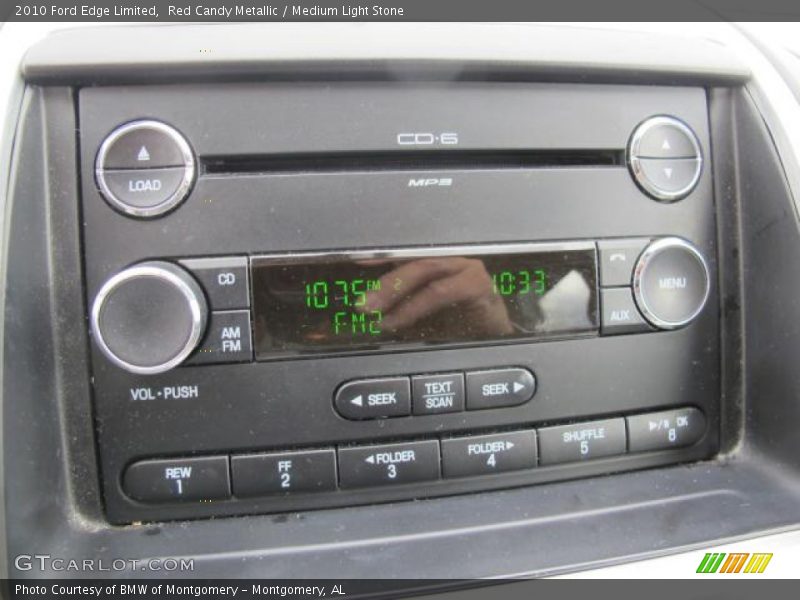 Audio System of 2010 Edge Limited