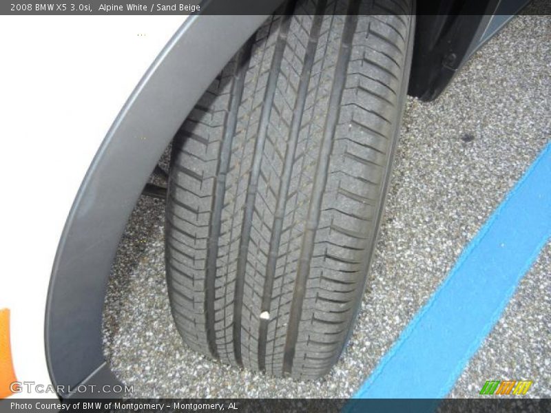 Alpine White / Sand Beige 2008 BMW X5 3.0si