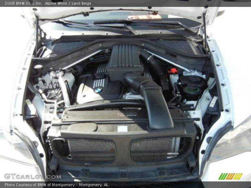 Alpine White / Sand Beige 2008 BMW X5 3.0si