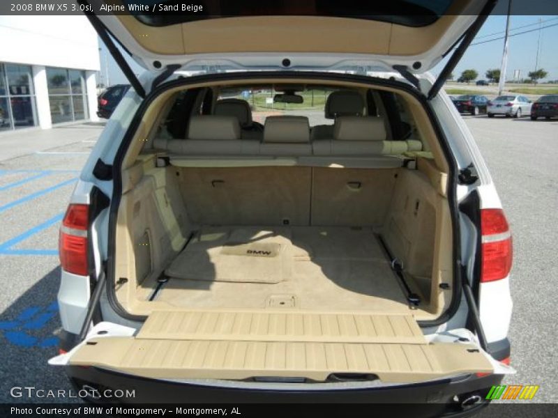 Alpine White / Sand Beige 2008 BMW X5 3.0si