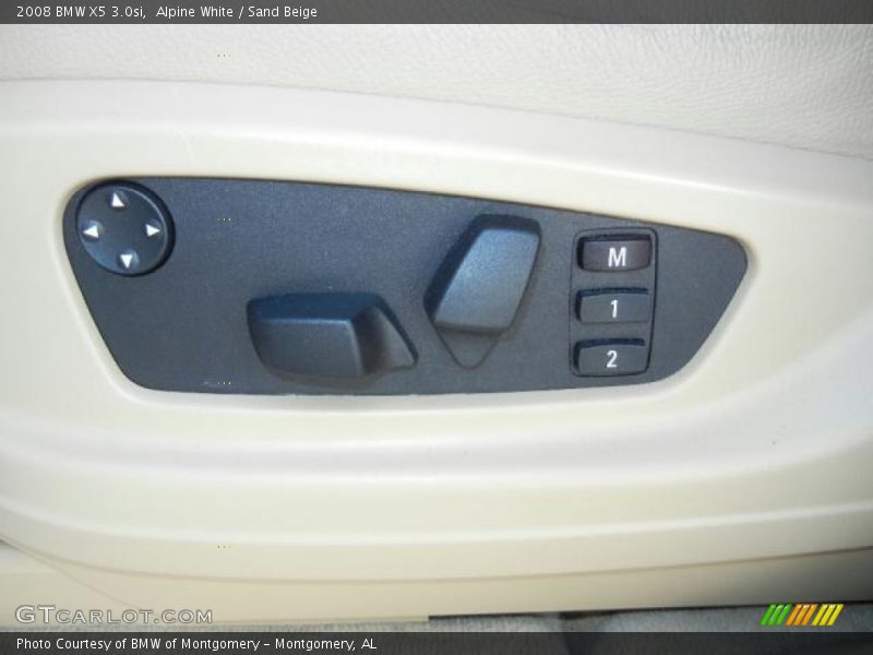 Alpine White / Sand Beige 2008 BMW X5 3.0si