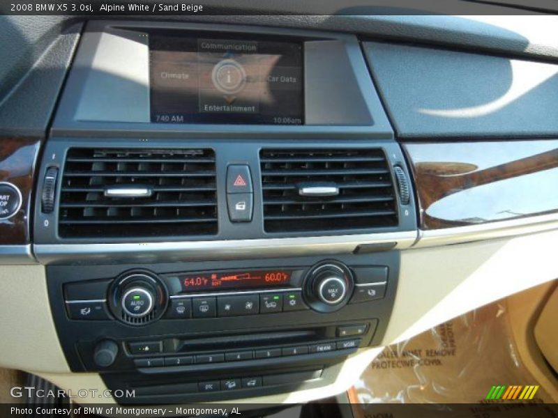 Alpine White / Sand Beige 2008 BMW X5 3.0si