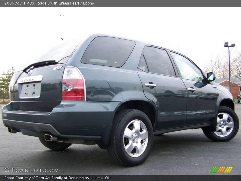 Sage Brush Green Pearl / Ebony 2006 Acura MDX
