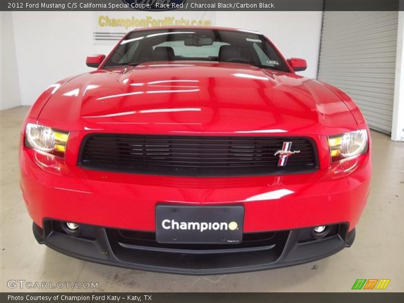 Race Red / Charcoal Black/Carbon Black 2012 Ford Mustang C/S California Special Coupe