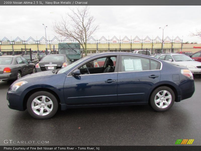 Navy Blue Metallic / Charcoal 2009 Nissan Altima 2.5 SL