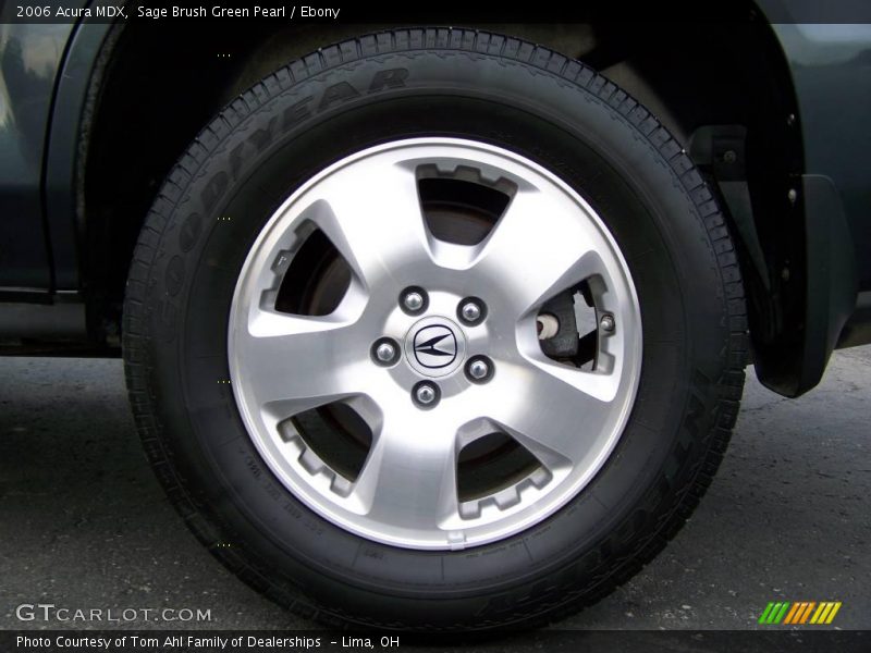 Sage Brush Green Pearl / Ebony 2006 Acura MDX