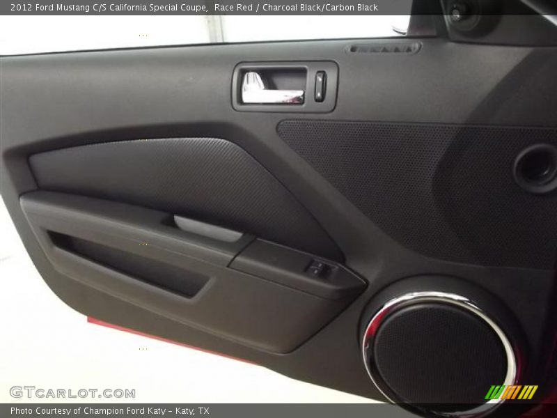 Race Red / Charcoal Black/Carbon Black 2012 Ford Mustang C/S California Special Coupe