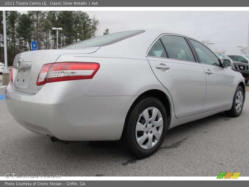 Classic Silver Metallic / Ash 2011 Toyota Camry LE