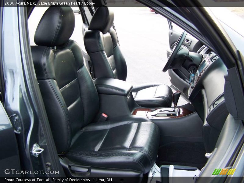 Sage Brush Green Pearl / Ebony 2006 Acura MDX