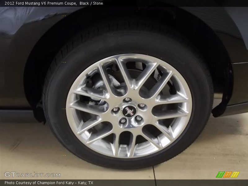  2012 Mustang V6 Premium Coupe Wheel