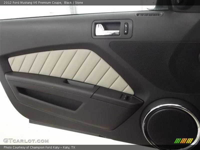 Door Panel of 2012 Mustang V6 Premium Coupe