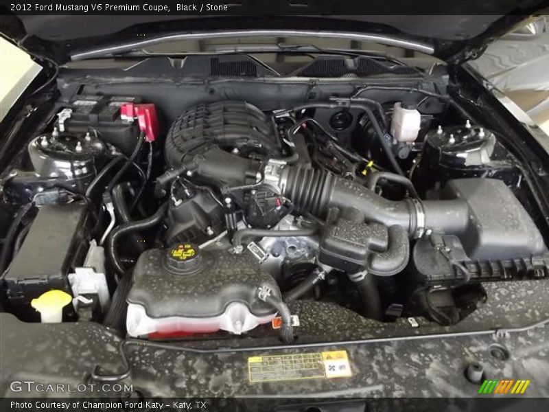  2012 Mustang V6 Premium Coupe Engine - 3.7 Liter DOHC 24-Valve Ti-VCT V6