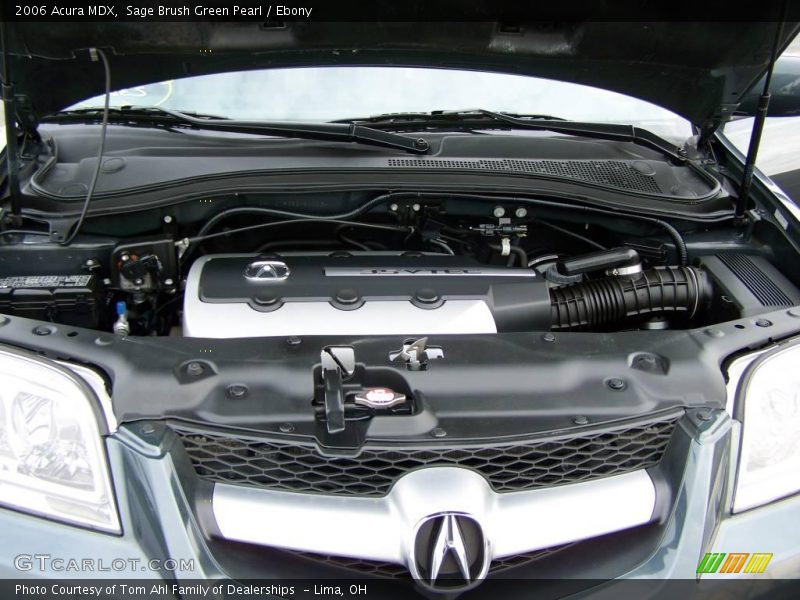 Sage Brush Green Pearl / Ebony 2006 Acura MDX