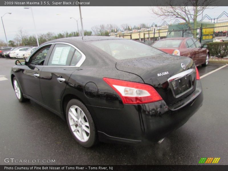 Super Black / Charcoal 2009 Nissan Maxima 3.5 S