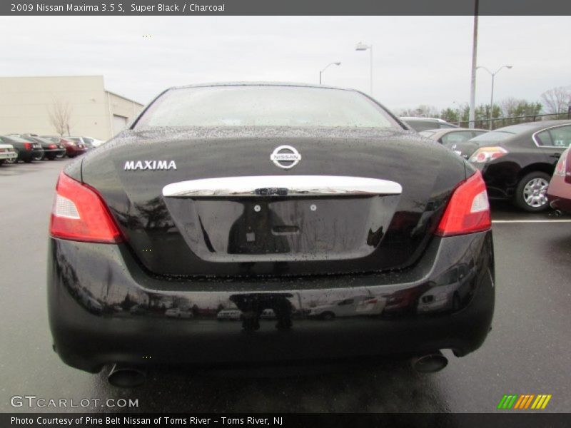 Super Black / Charcoal 2009 Nissan Maxima 3.5 S