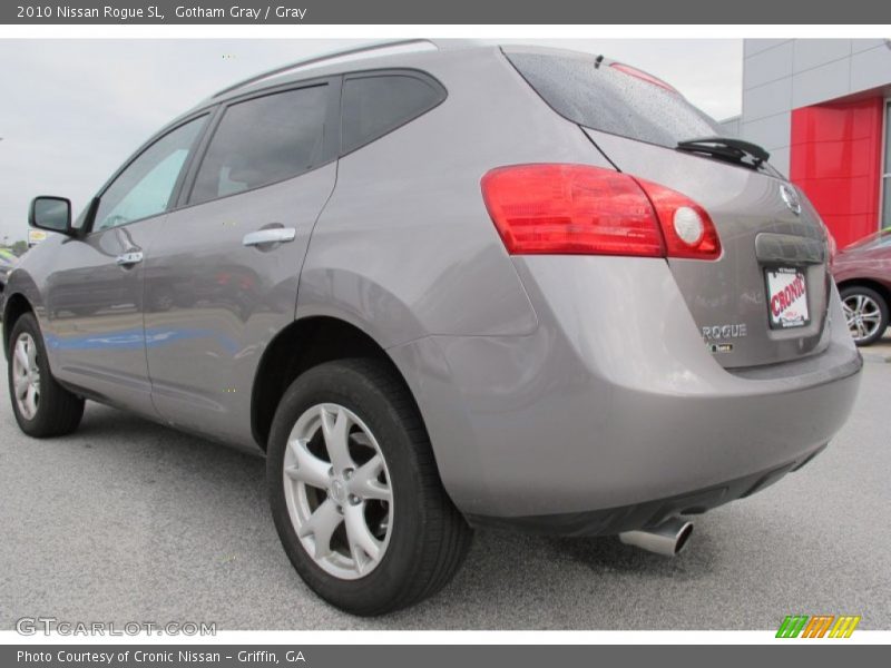 Gotham Gray / Gray 2010 Nissan Rogue SL