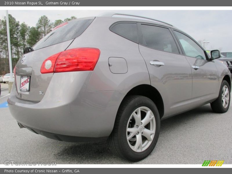 Gotham Gray / Gray 2010 Nissan Rogue SL