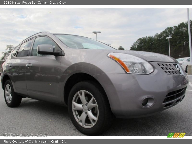 Gotham Gray / Gray 2010 Nissan Rogue SL