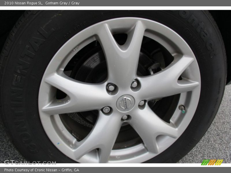 Gotham Gray / Gray 2010 Nissan Rogue SL